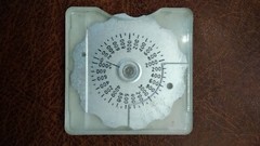 Vintage Soviet ruler – calorie meter. Original. USSR. 1978. Rarity