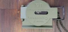 CAMMENGA LENSATIC COMPASS – PHOSPHORESCENT MODEL 27 – SOUTHERN HEMISPHERE – OD
