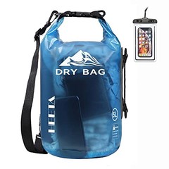 Waterproof Dry Bag—5L/10L/20L/30L/Roll Top—Lightweight 40L—Blue