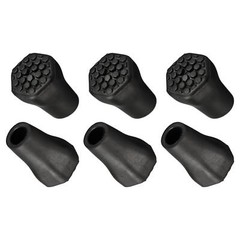 6Pcs Trekking Pole Tips Climbing Ski Cane Tip Protectors Replacement Accessories