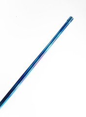 Unique Solid Titanium Walking Cane — Handcrafted