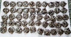 Lot of 40 Brass Sundial Push Button Pocket Compass Camping Hiking Outdoor Gear