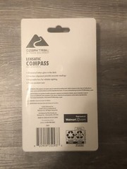 OZARK TRAIL LENSATIC COMPASS, BLACK