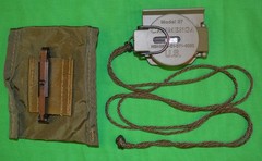 Cammenga Model 27, Olive Drab Military Phosphorescent, Lensatic Compass