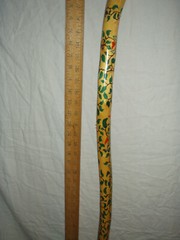 Walking stick / cane…very tall..new..hand painted..local pick up..Atlanta, Ga.