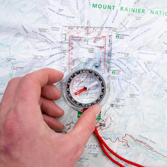 Promap – Ultra Lightweight Baseplate Map Compass with Declination Scale – Accura