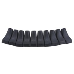 10Pcs Walking Pole Tips,Trekking Stick Tips Non Slip Protector Boot Tips Rubber