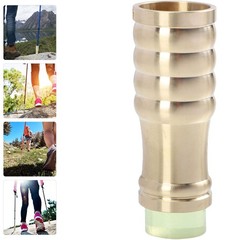 Crutch Foot Cover Copper Rubber Walking Stick Foot Pads Non Skid Cane