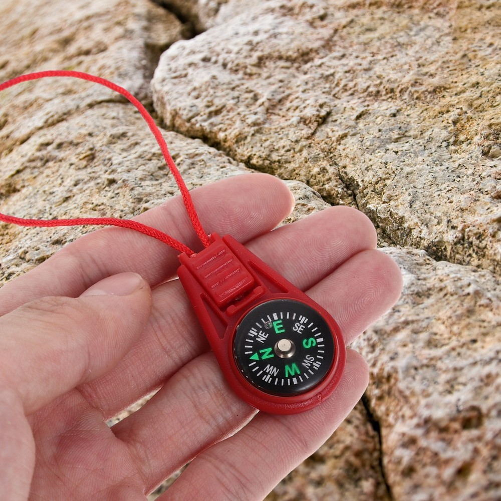 20 Pcs Pocket Survival Mini Compass Portable Hiking Compass Tool Bulk