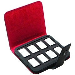 Zippo Collector Case Black 8 Standard Pocket Lighter with Strap 142653