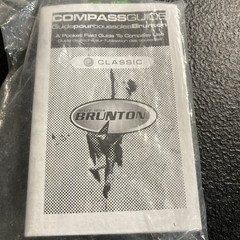 BRUNTON Classic Beginner Compass NRA Optic Green Baseplate Rotating Analog