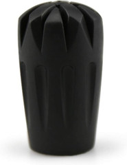Black Rubber Diamond Trekking Pole Tip Protectors, Hiking Pole Replacement