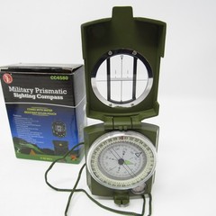 Military Prismatic Sighting Compass in Camouflage Model CC4580