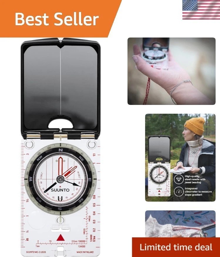 MC-2 Compass: Top-of-The-line Compass for Professionals & serious Hikers
