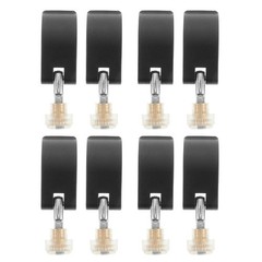 8Pcs Lightweight Nylon Trekking Pole Lock Handle External Clamp for Hiking