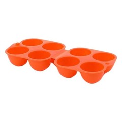 Lightweight PP Egg Carton with Handle for Outdoor Camping and Picnic Trips