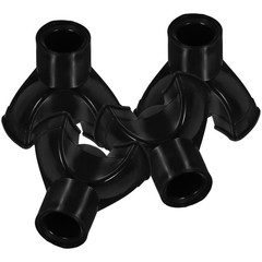 4Pcs Durable PVC Walking Stick Tips Non Skid Cane Foot Covers for Hiking