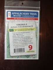 Appalachian Trail Pocket profile Map-Brand New-SHIPS N 24 HOURS