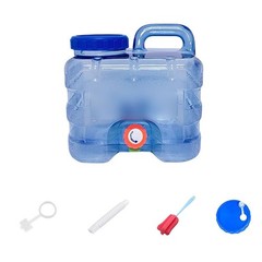7 5L 8L PC Water Jug with Faucet for Outdoor Activities and For camping