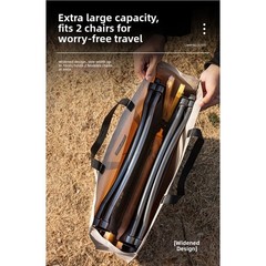 Camping Chair Bag Carry Case For Camping For Beach Waterproof Reinforced Handle