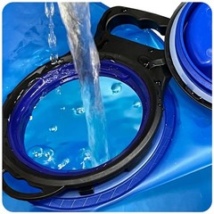 Extra Large 8L Water Bladder (2.1 Gallon) Heavy Duty Hydration Reservoir Bag,…