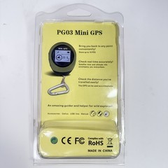 Mini GPS Mountaineering Recorder, Portable Mini GPS Guide PG03 for Altitude