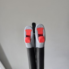 Leki Spin Walking Pole Ski Poles 100-130 Trekking Pole Only W/Sleeve