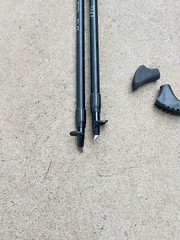 Set of McKinley IMPACT ADJ. ALU 6061, Nordic Walking Poles, Black