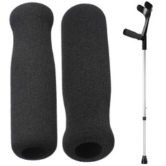 2Pcs Walker Handle Cushion Pads Soft Nbr Cover with Non Slip Grip for Crutches