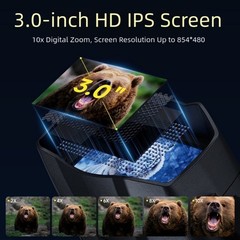 Portable HD Digital Telescope 48MP Full Color Low Light Level 800M Range for