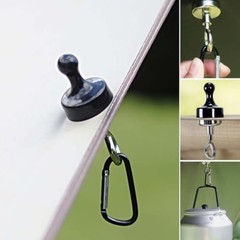 Camping Hanger Holder Multipurpose Magnetic Hooks Removable Tent Hooks