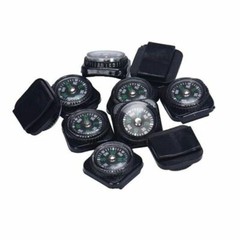 4pcs Mini Compass North Navigation Button for Paracord Bracelet Bag Strap Watch