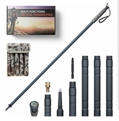 Multifunctional Tactical Trekking Pole New Open Box