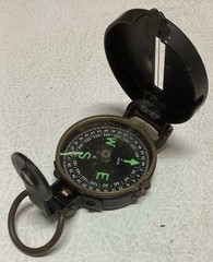 Vintage TC Engineer Directional Compass Japan, Works Well B54