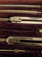 pre-war ~The A. Lietz Co. compass and scribe set~ Marvel 1965-R ~Made in Germany