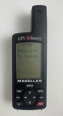Magellan GPS Blazer12 – Satellite Navigator ( Tested ) Batteries Not Included