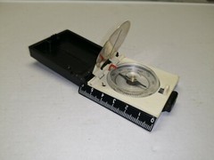 Vintage Soviet compass Turist-2. Original. USSR .1982