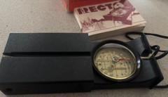 SWISS ARMY MILITARY COMPASS RECTA Type T Black + Original Box and Manual