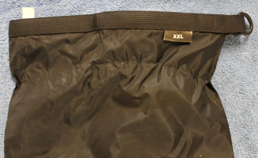 ProForce SN166-E2-163 Dri-Sak Waterproof Bag – XX Large, Black Taped Seams
