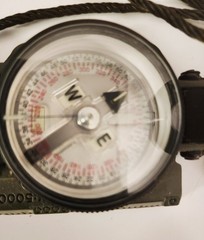 Cammenga Model 3H USGI Military Issue Tritium Lensatic Compass USA Made – OD #1