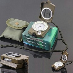 Professional Compass Pocket Military Army Outdoor Hiking Camping Survival BOB