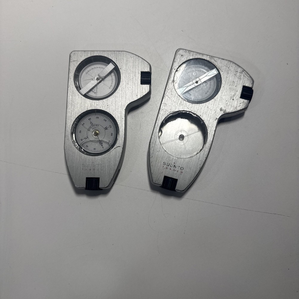 Suunto Tandem Clinometer lot of 2 for parts only AS-IS no returns