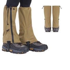 Desert Hiking Gaiters Lightweight for Men Women Windproof Fabric Shoe Covers