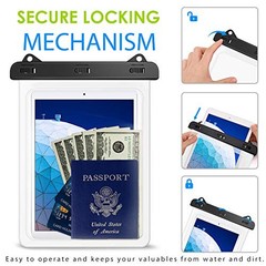 Waterproof Tablet Case, Tablet Pouch Dry Bag Compatible with iPad 10th, Clear