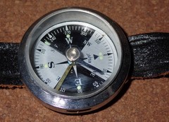 Nice Wrist Compass in Good Working Order