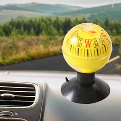 Suction Cup Compass Dashboard Dash Compass for Car Caravan Random Color