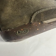 Chaco Olive Brown Lace-Up Hiking Boots, Size US 8