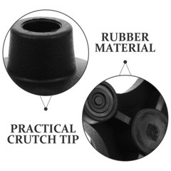 Walking Pole Tip Replacement Cane Tip Outdoor Trekking Pole Foot Cover Crutch