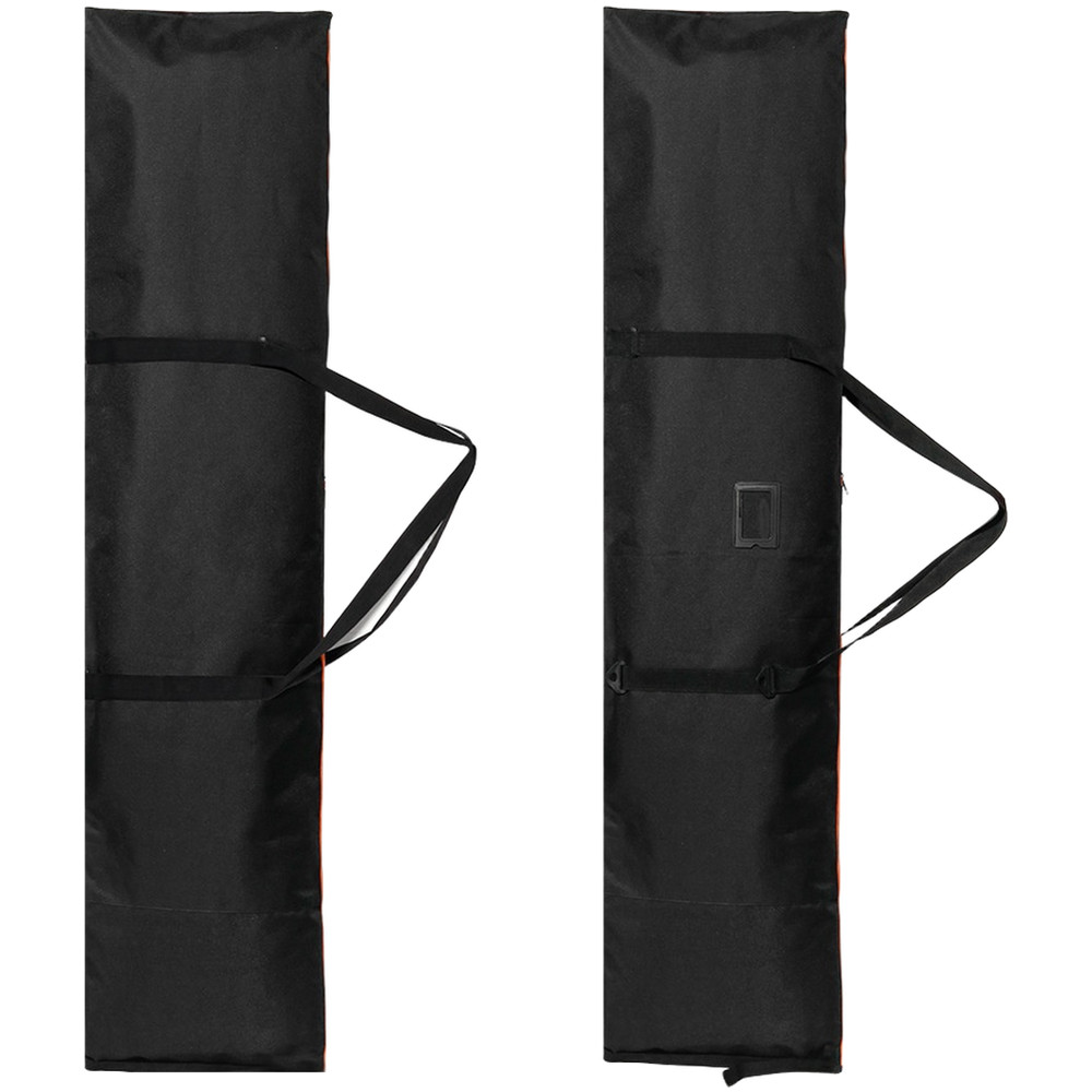 167cm Ski Storage Bag with Adjustable Roll Top Design and 600D PVC Build