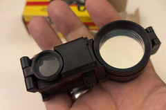 Optic Wonder 3 x 35 Vintage Wondascope Italy Compass Magnifying Binocular in Box